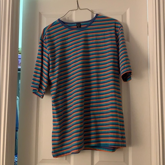 Stripped, oversized men’s T-shirt - Picture 1 of 2